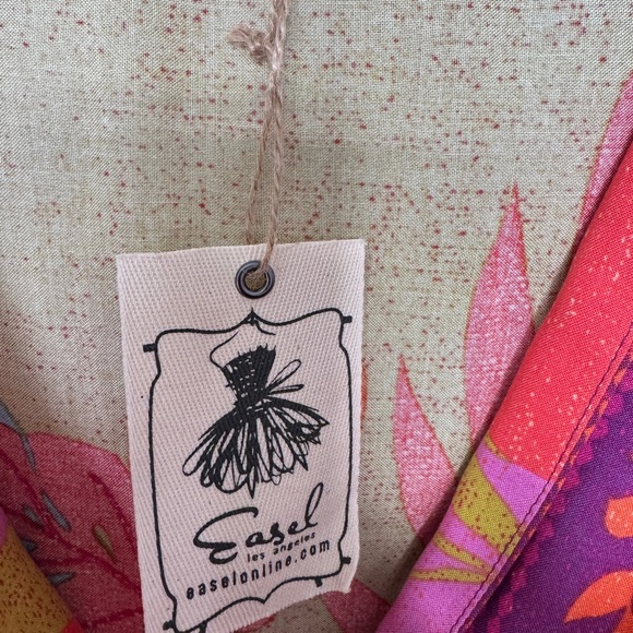 Colorful Floral Maxi Dress - Picture 4 of 5